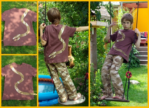 Ein Fhr Schlangenshirt......