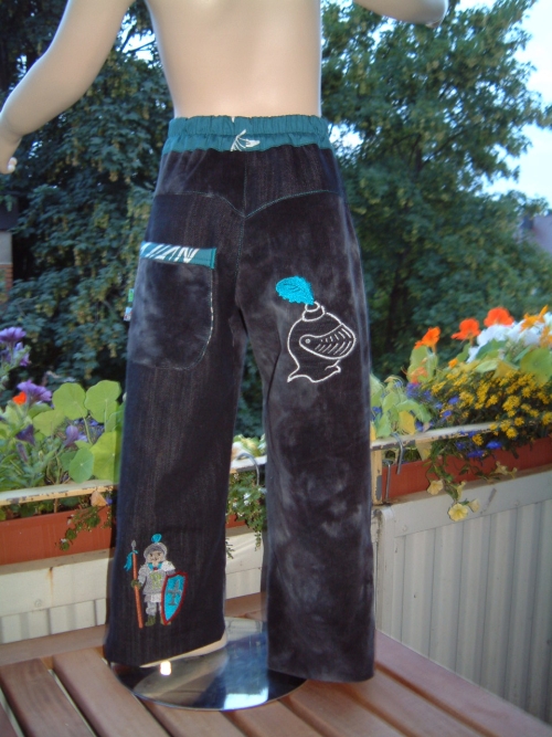 und die ritterhose von hinten...