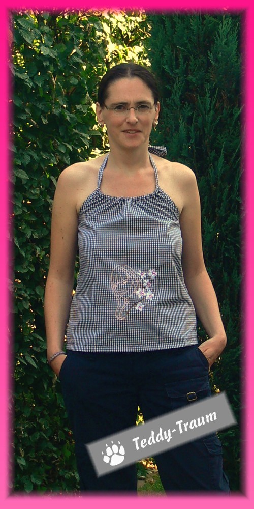 **** luftiges Vichy Top ****