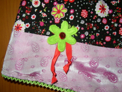 detail van de rok