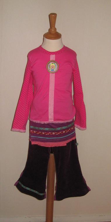 Eine Kombi in Lila/Rosa/Pink
