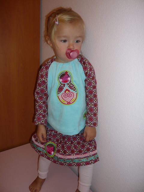 Kuschelzoe & alte Jeans wird Rock!