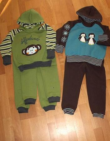 Warme Bequemkleidung