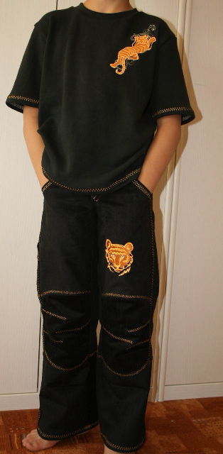 Ein T-Shirt mit Tieger