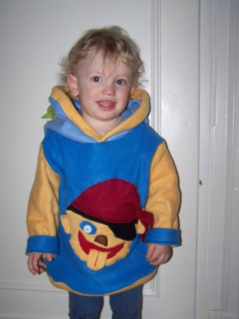 Fleecepulli Piratenpulli