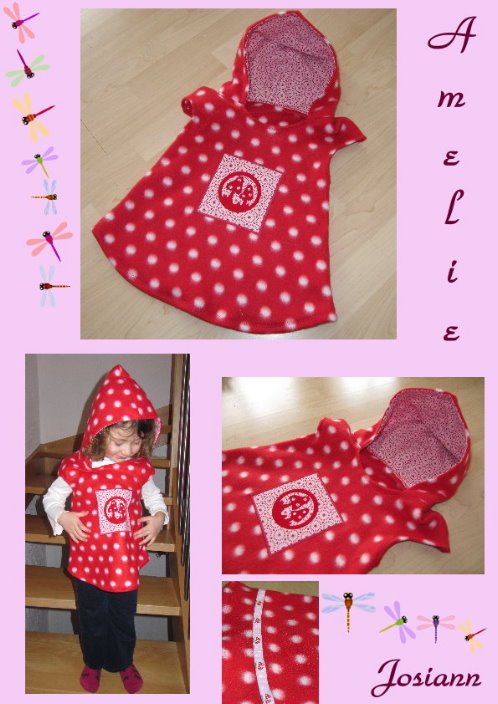 Amelie ... oder Fleece trifft Tilda