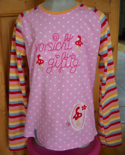 Raglanshirt, vorsicht giftig