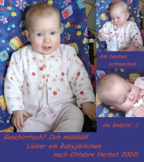 Das war mal ein Geschirrtuch!