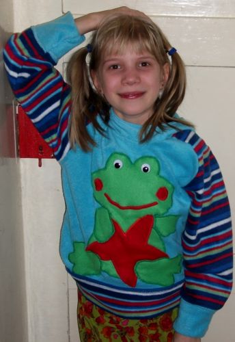 Eine Frosch-Yorik fr meine Pauline