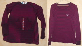 Lila Partnerlook