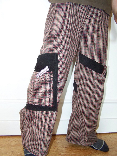 Hose mit Fleece kombiniert