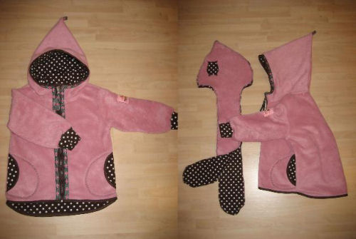 Wendejacke mit Mtze