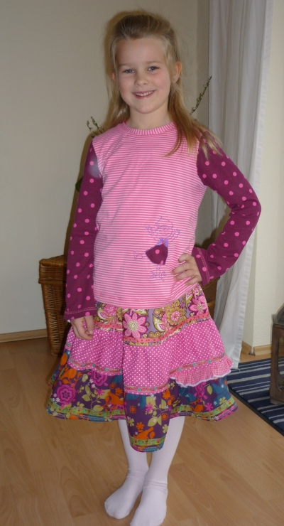 Ein lila Rock,...