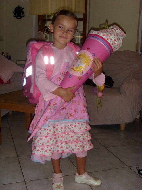 Annabell zur Einschulung