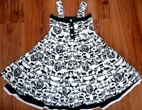 Rock wird Kleid