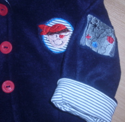 Details der Jacke