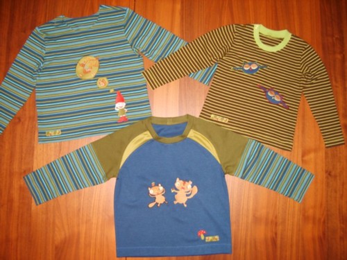 Kleine Kombi 1: 3 Shirts