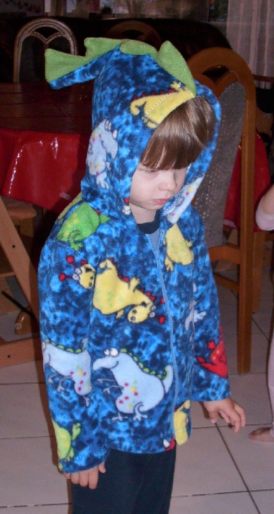 Imke wird zur Drachenjacke...