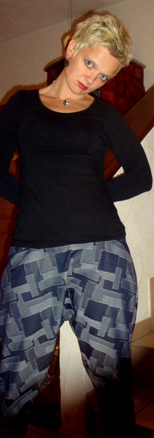 Sarouel-Hose