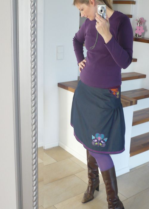 Valeska aus Jeans...