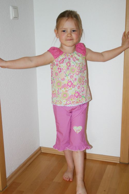 Kombi aus Ottobre Hose und Bluse