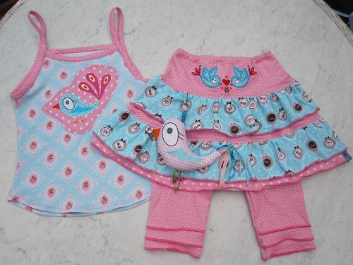 Caroline & Brooklyn Top "Chirp"