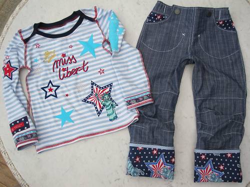 Nonita & Papillon Shirt "miss liber-t"