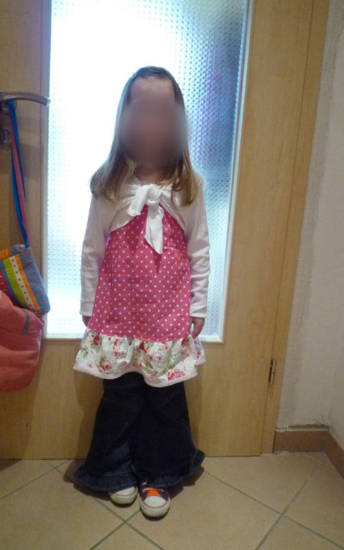 Lore als Kleid und Roos-Jckchen