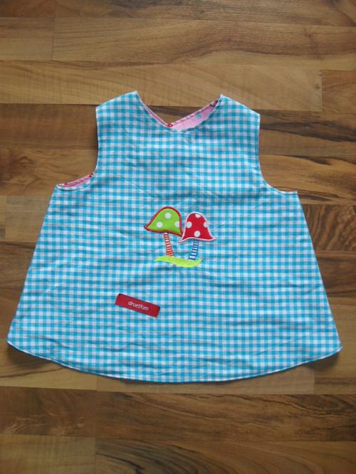 Und hier ist meine Version der Pippi-Schrze!