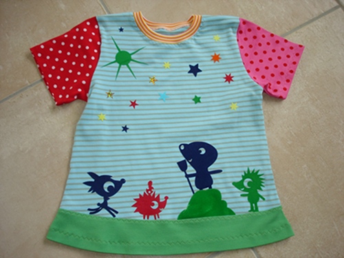 Kunterbuntes IMKE Shirt