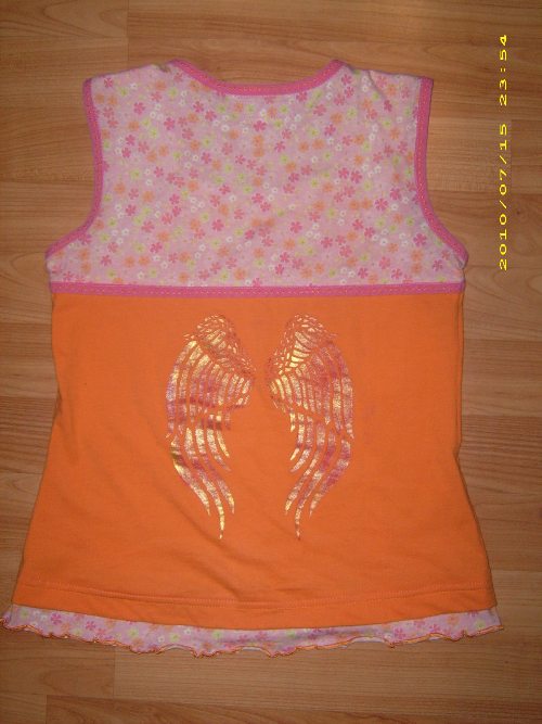 hinten mit Flgeln
