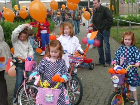 Koninginnedag met onze Tinka's