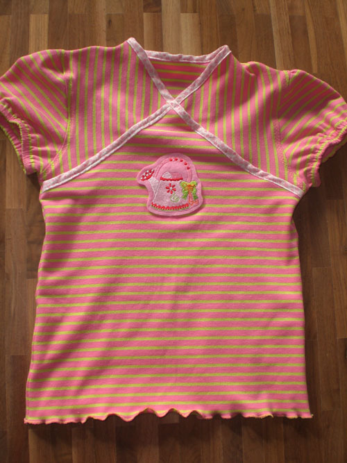 Trotz Eistemperaturen ein T-Shirt