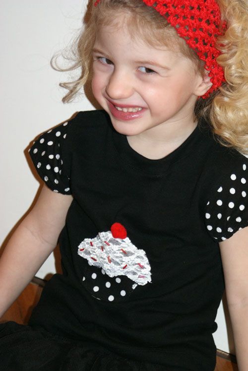 eine Cupcake Antonia Shirt...