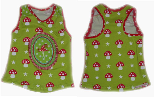 Pilziges Racer Back Shirt