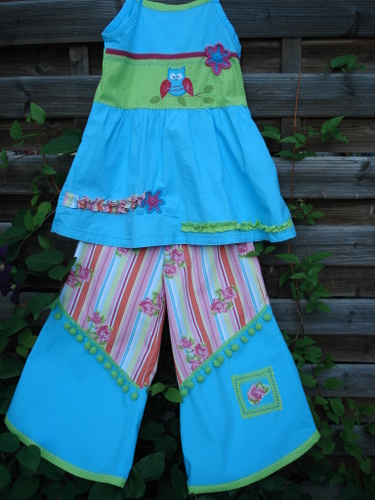 Eine Mixhose mit Bommeln.........
