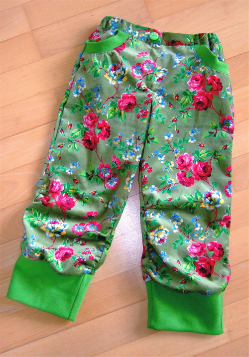 Romantische Stiefelhose