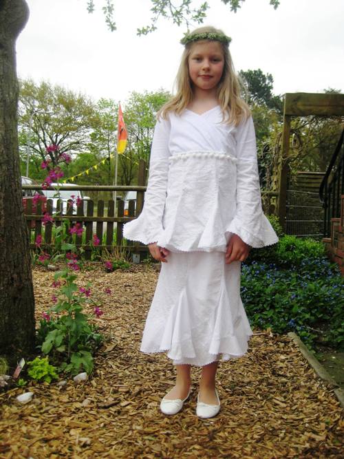 Ein Kommunionkleid...