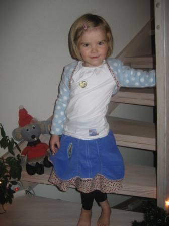 Idas Weihnachtsoutfit