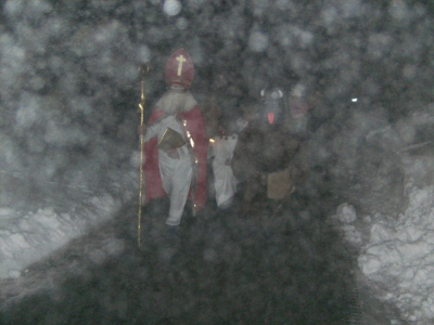 Engel mit Nikolaus