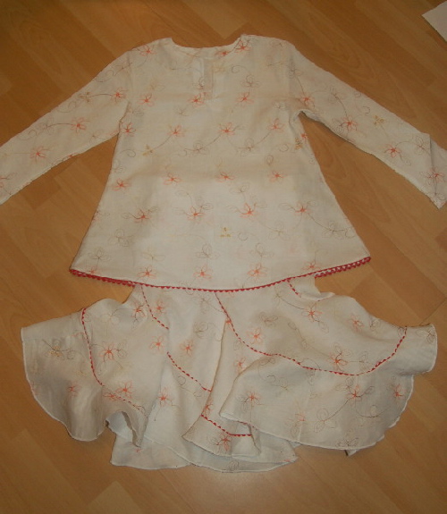Kleid ohne Inhalt