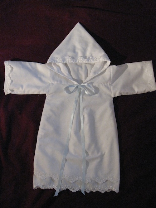 Taufkleid fr einen kleinen Jungen /Mini-Kutte :)