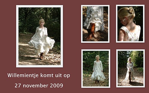 Feestjurk met Bolero Willemientje