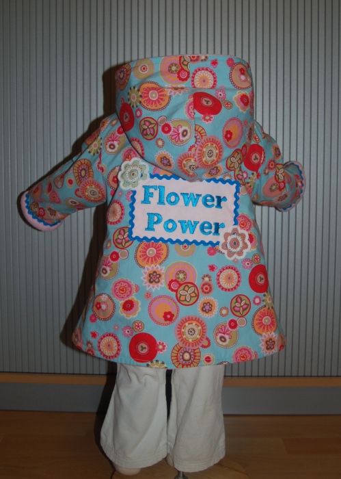 Flower Power von hinten