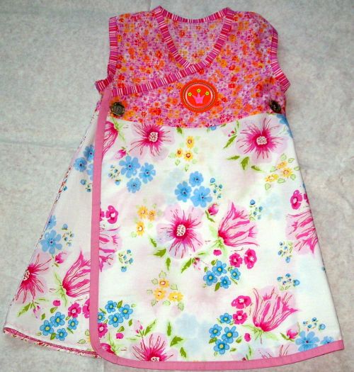 Sommerkleid mit Wickeloptik