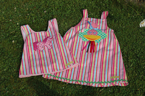 Bunte Kleidchen