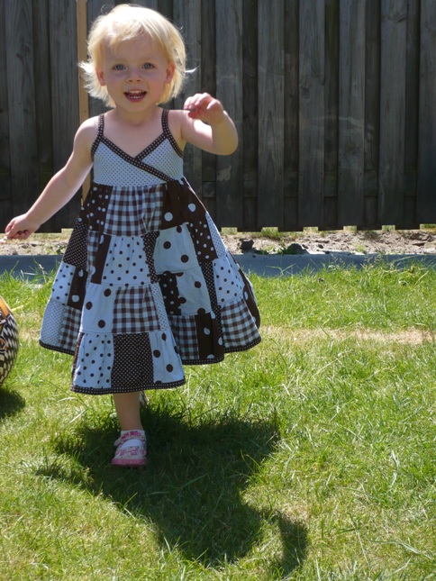 Bella patchwork kleid Tuci Design