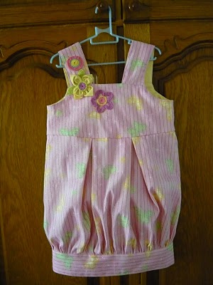 Dress with Burda patterns