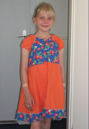 Erdbeerkleid