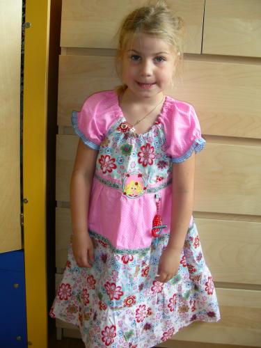 Tini als Kleid